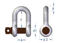 Dee Shackle No 834 and No 835